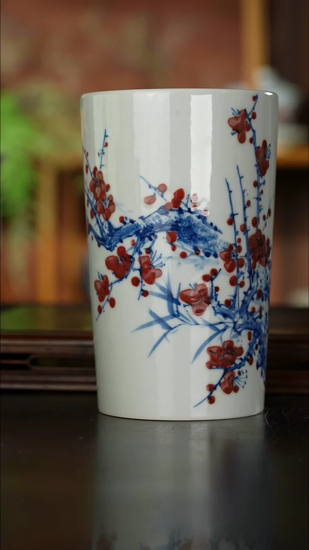 景德镇釉里红瓷器