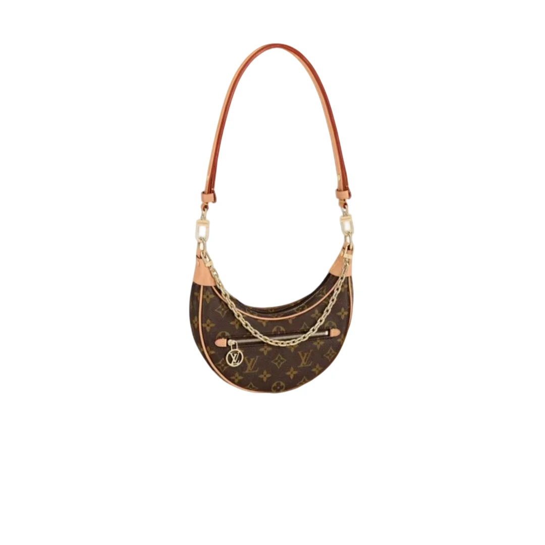 95新 LouisVuitton/路易威登 安洁利严选月亮包/0017449