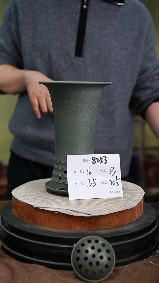 【闪购商品】紫砂花盆紫砂花盆8253+z