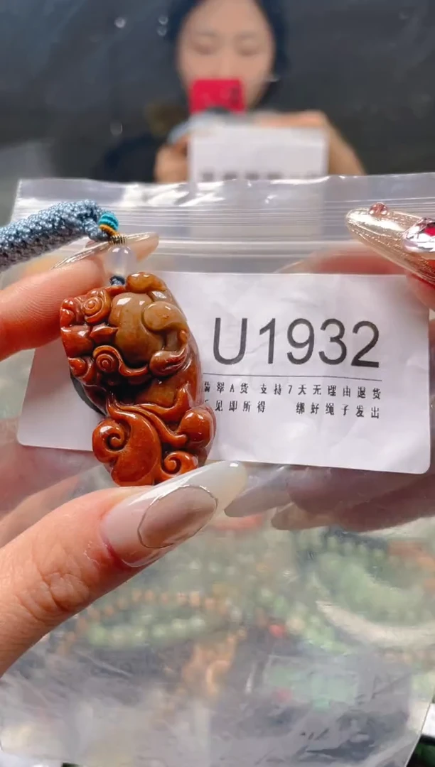 【闪购商品】翡翠颈饰未镶嵌/U/翡翠A货一图一物