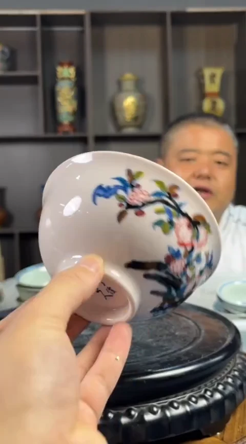 摆件景德镇陶瓷青花摆件63