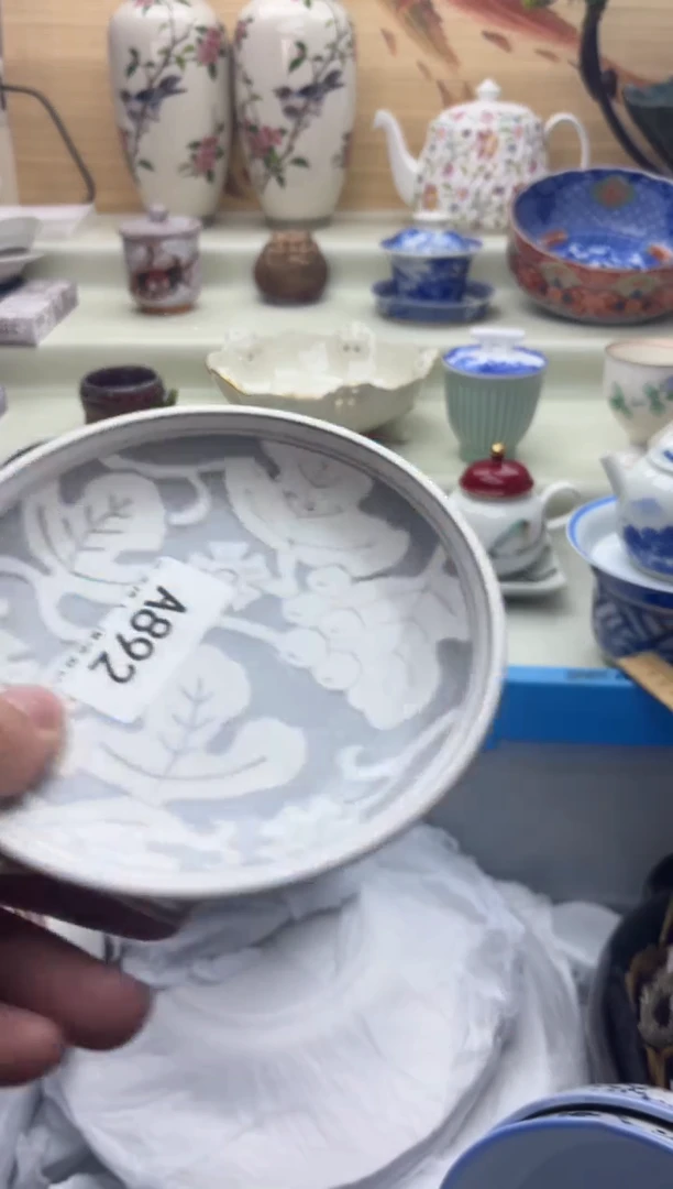 瓷片凤**瑰892