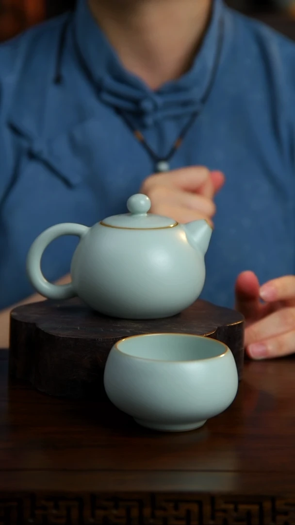 杯做**。西施壶1+圆融杯