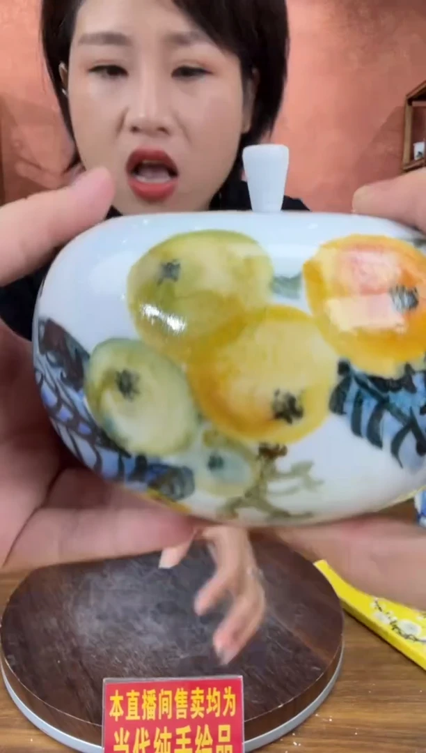 吴义松陶盟手绘陶瓷编码：2943