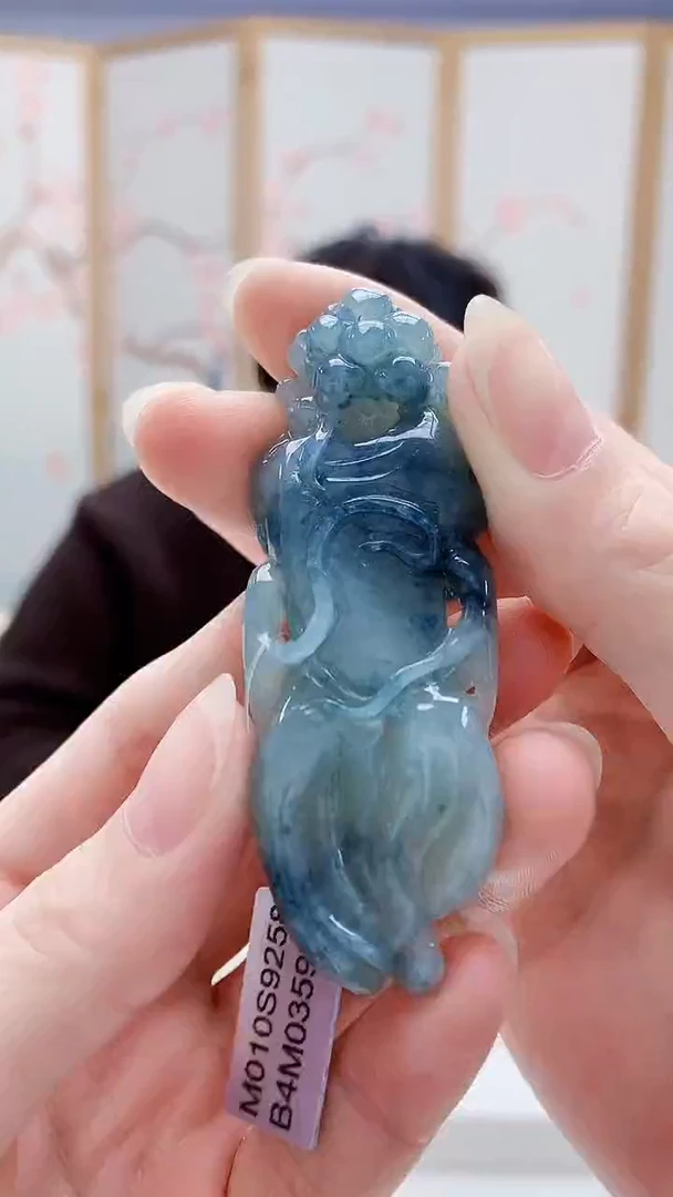 未镶嵌定制翡翠5145ry-毛货挂件65