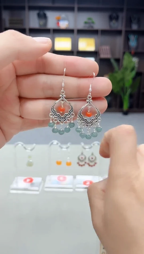 未镶嵌翡翠耳饰432000