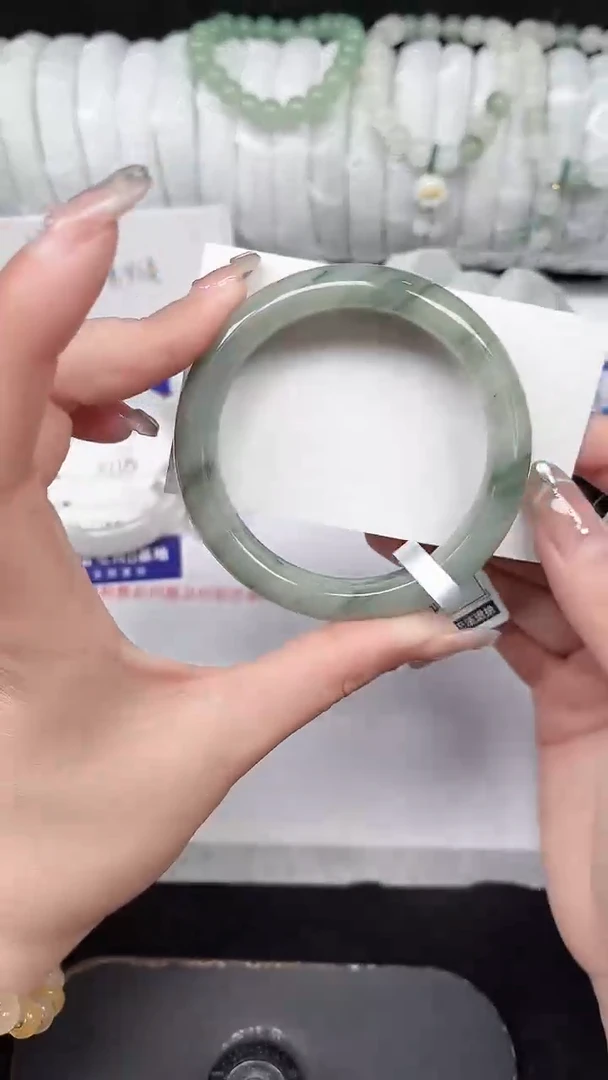 未镶嵌手镯石英质玉107-56/57