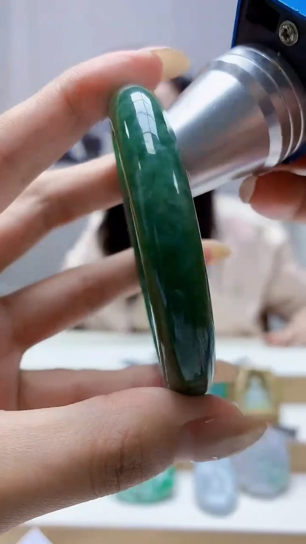 未镶嵌定制翡翠4852MM-毛货手镯（578圈）103