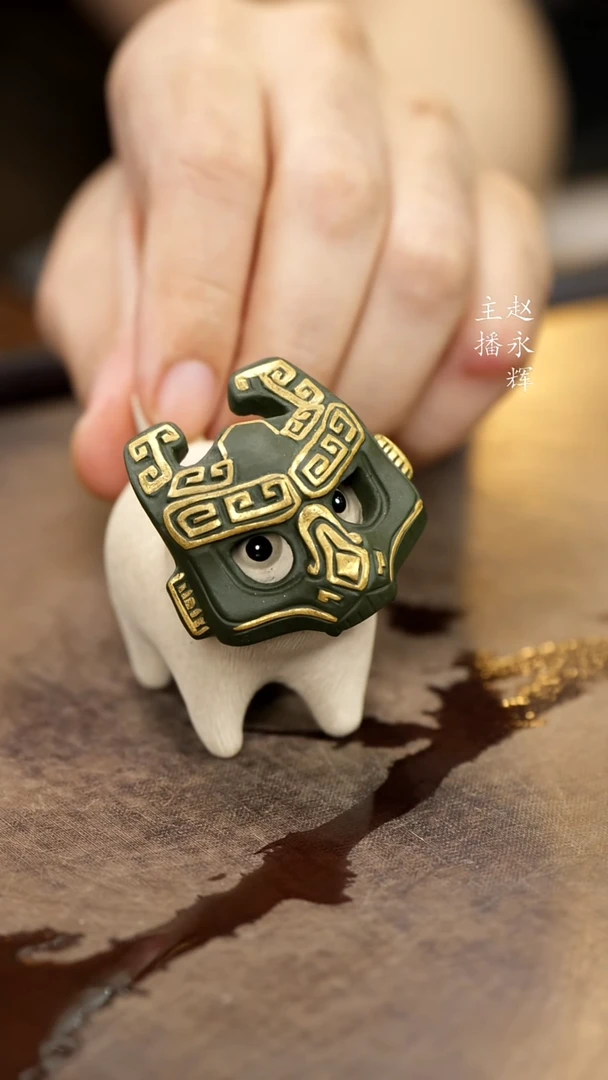 紫砂茶宠紫砂结界兽