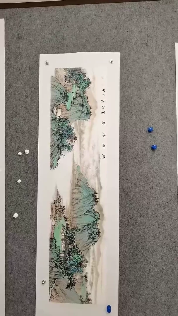 幽谷清韵138*35cm