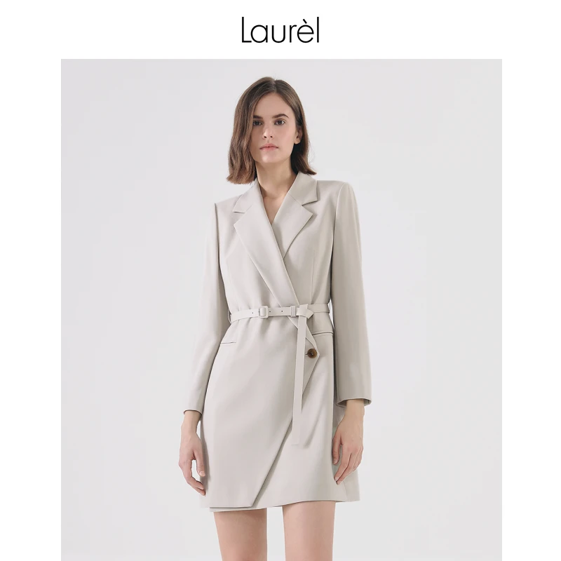 【粉丝专享】Laurel秋冬法式收腰西装连衣裙LWL333Y00100
