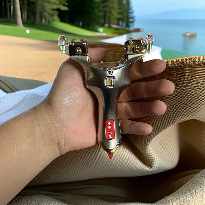 【金翼猎手】9025多功能全金属求生照明工具