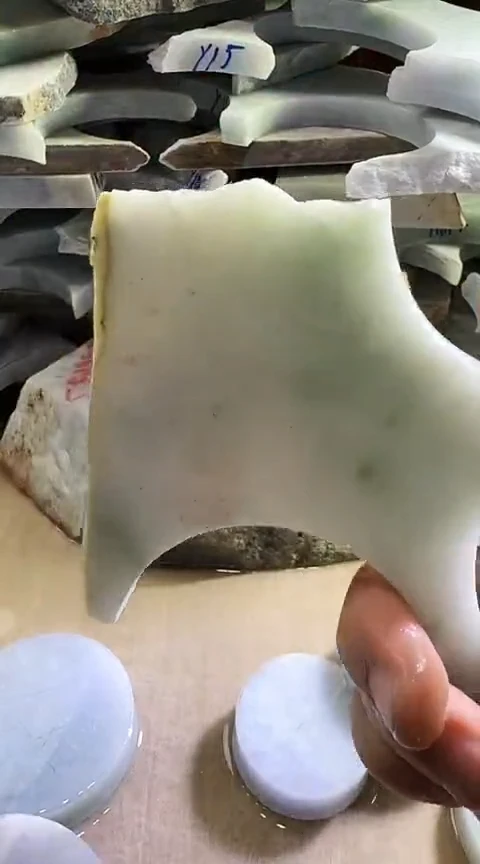 裸石翡翠缅甸翡翠A货花17