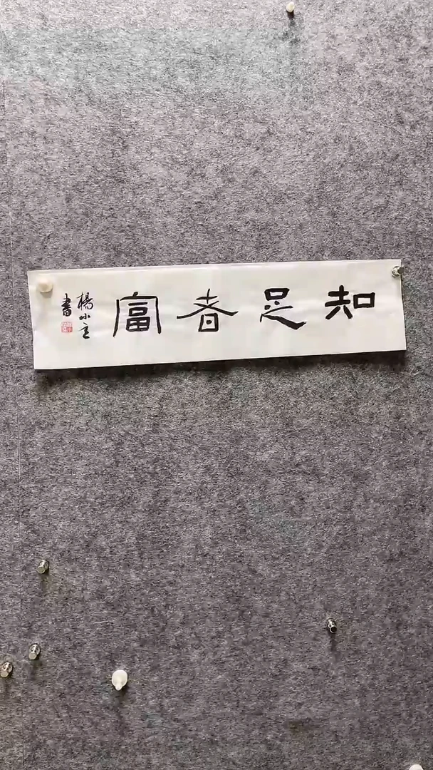 书法杨小立老师书画69*17