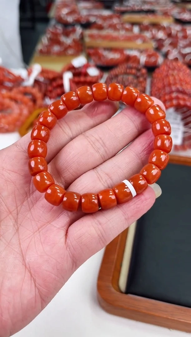 【闪购商品】南红玛瑙直切手串9+未镶嵌一个/条