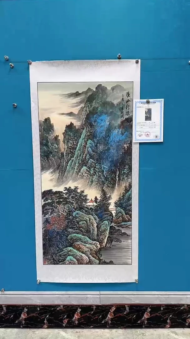 国画瀚美艺术刘武手绘-国画原作31
