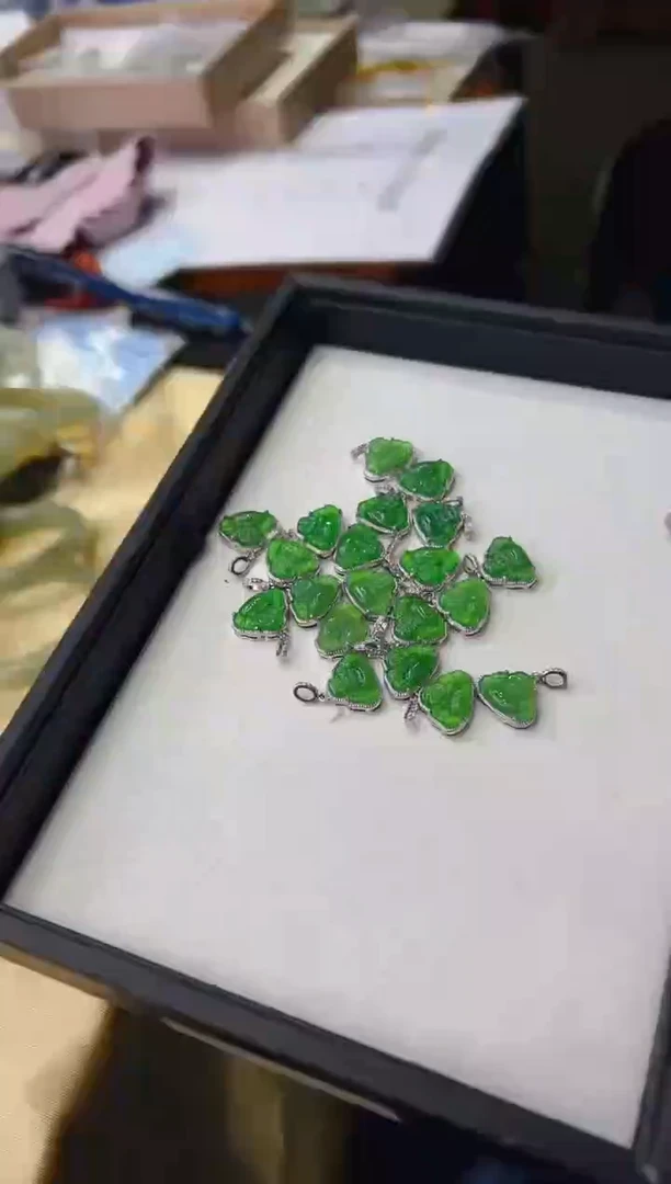 【闪购商品】翡翠颈饰银S925镶嵌【SG】0210103