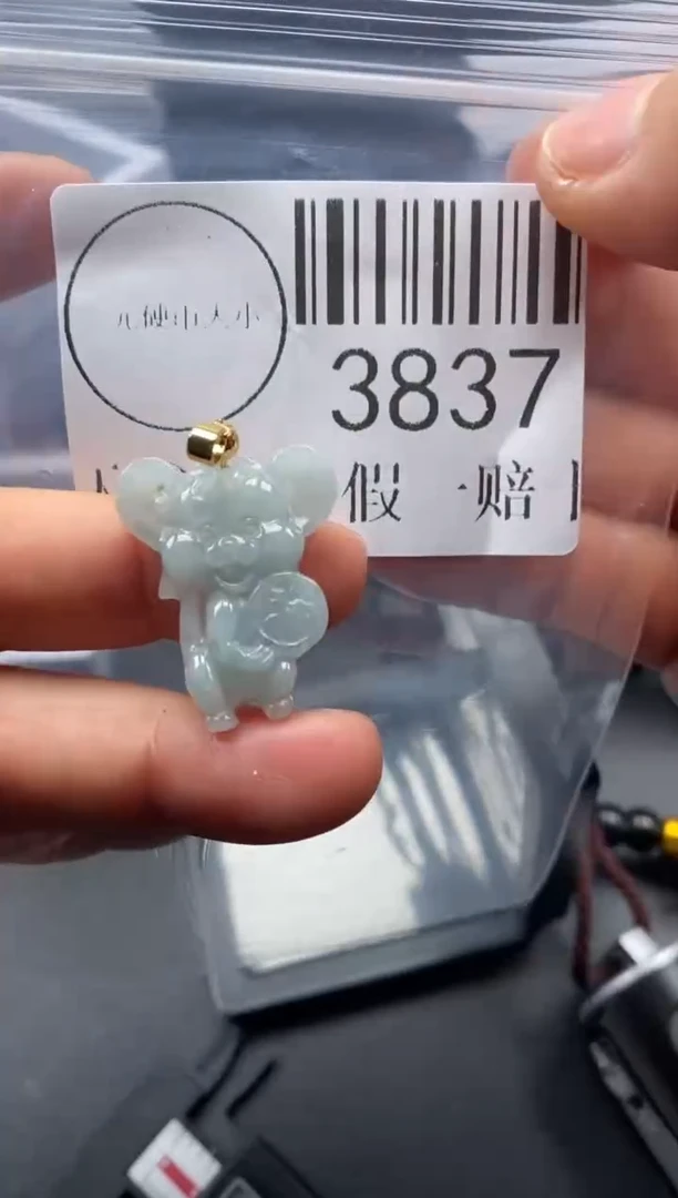 吊坠(不含链)未镶嵌翡翠3837