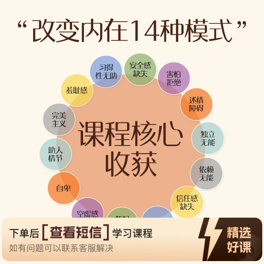 向内探索重新养育自己（留意短信解锁课程）