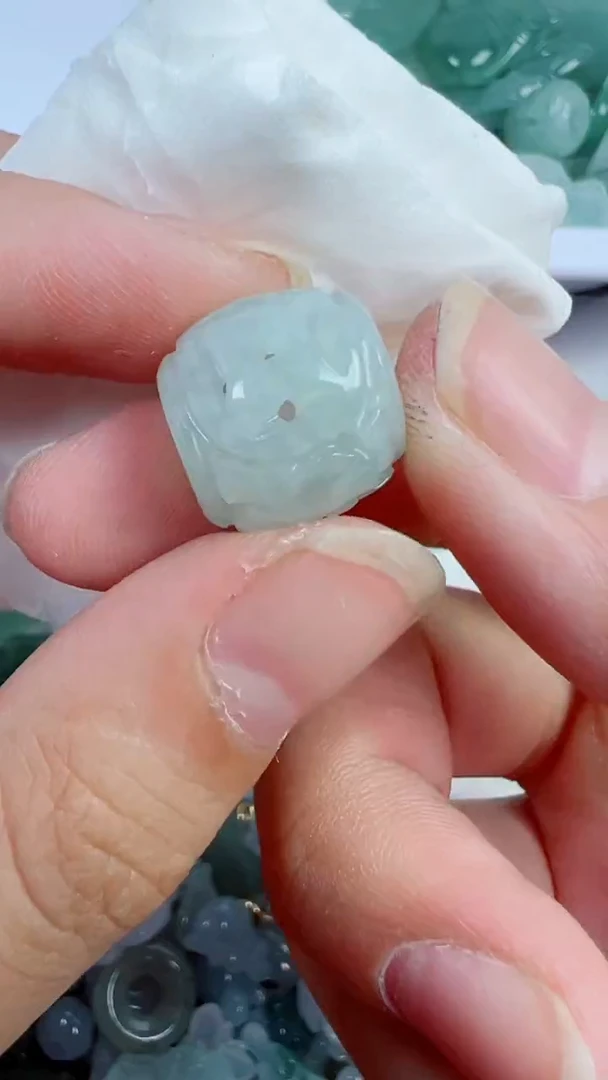 散珠翡翠811号链接，A货翡翠