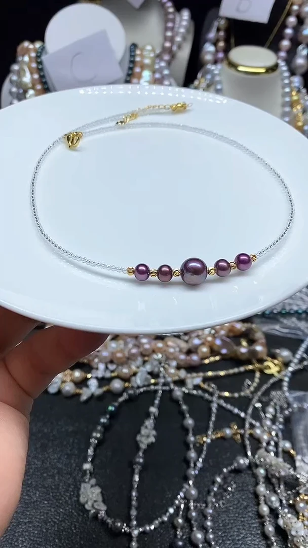 【闪购商品】淡水珍珠颈饰未镶嵌多人