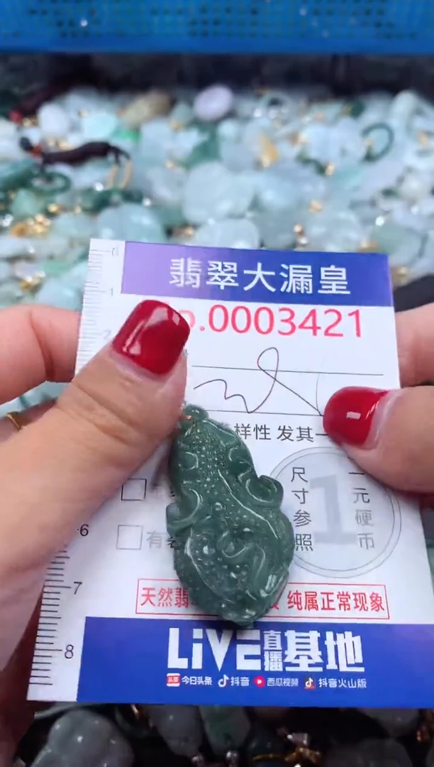 颈饰未镶嵌翡翠3421