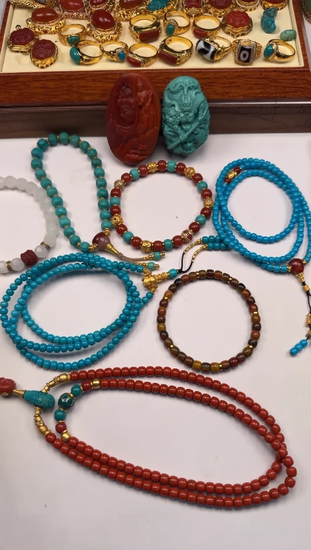 未镶嵌绿松石挂件久*~配饰配饰