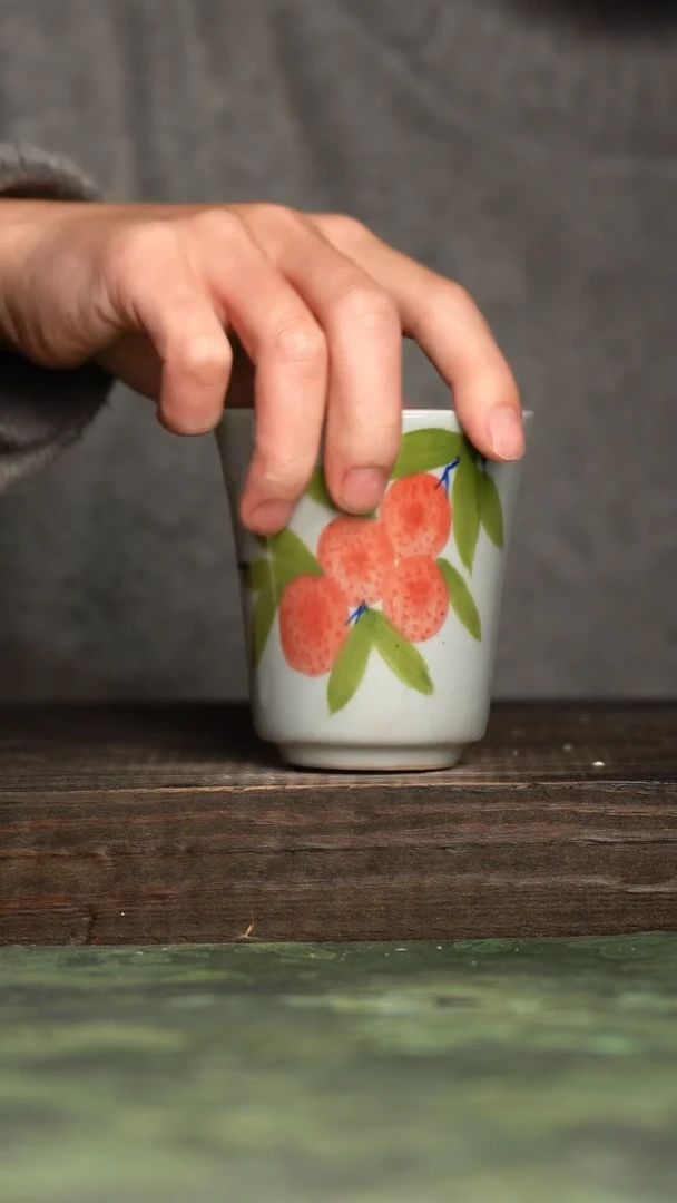 【闪购商品】杯青诗手工手绘瓷器