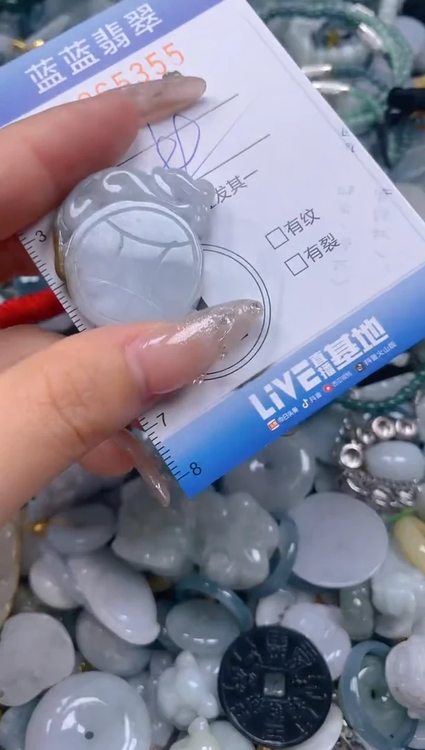 翡翠未镶嵌颈饰闪购0265355