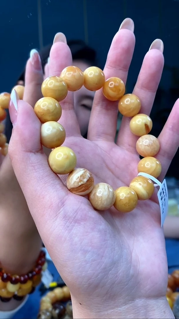 裸石琥珀未镶嵌12/15多样性发其一19