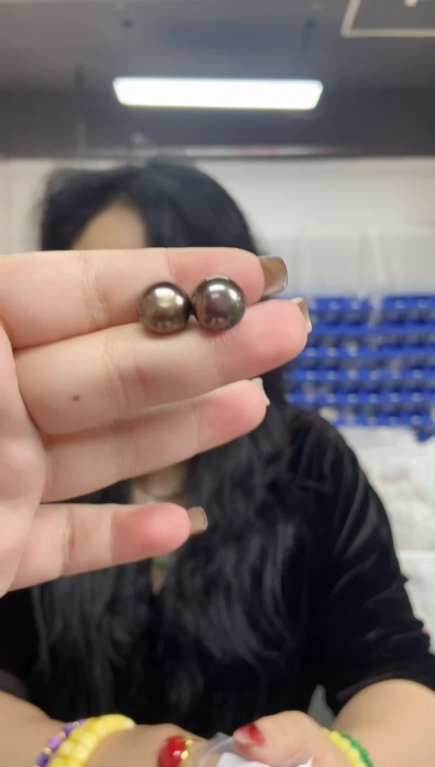 【闪购商品】海水珍珠耳饰未镶嵌多样性发其一颜色微差