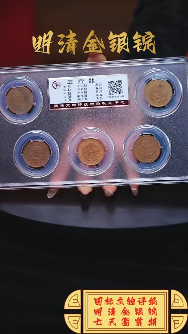 【闪购商品】铜【C】国标文物评级五行龙