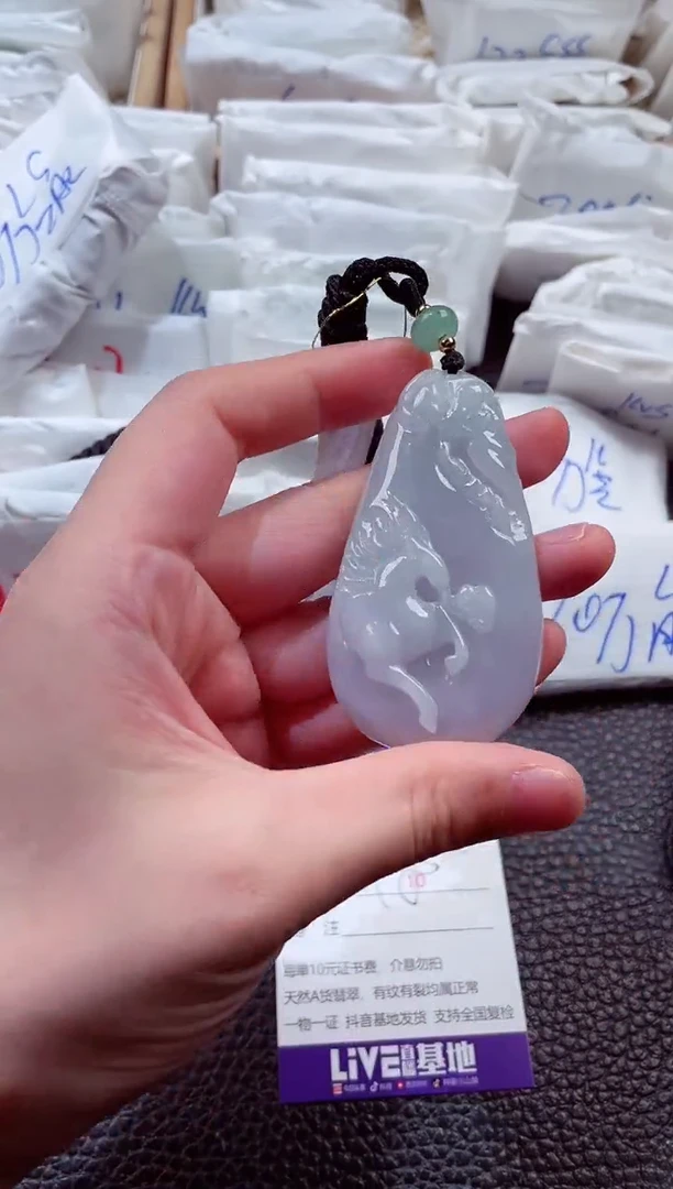 翡翠未镶嵌颈饰00000031