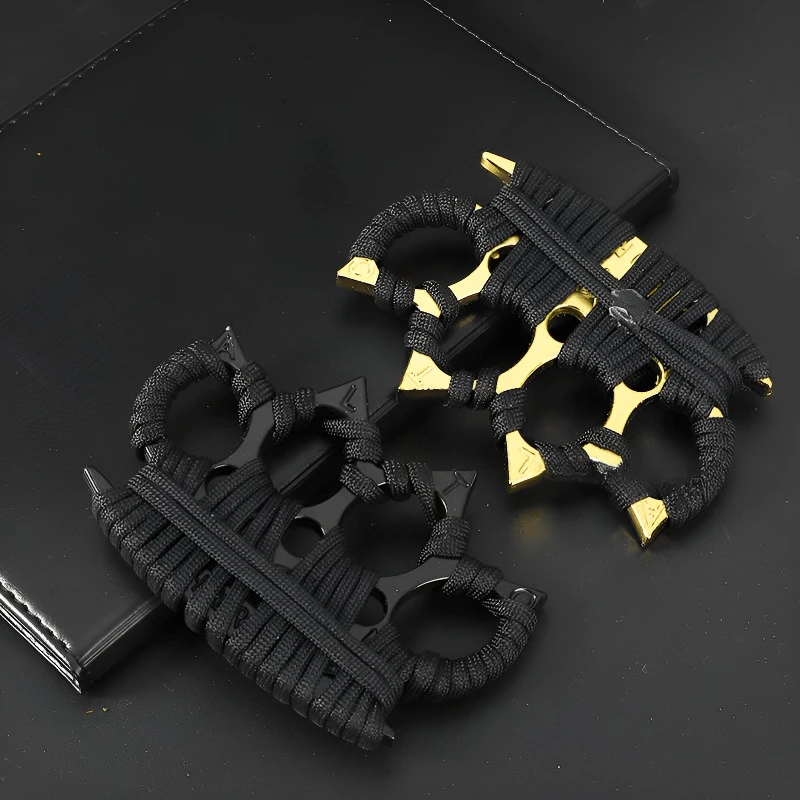 金属防身自卫指虎四指拳套合法打架用品武器戒指环手扣拳扣破窗器