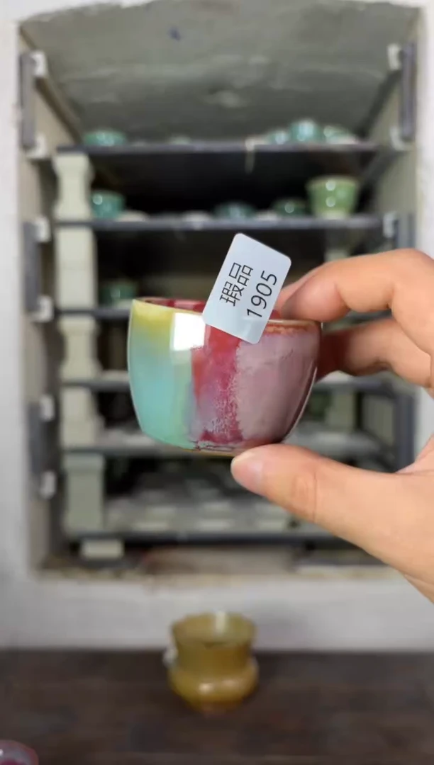 【闪购商品】摆件钧瓷窑变精品茶器