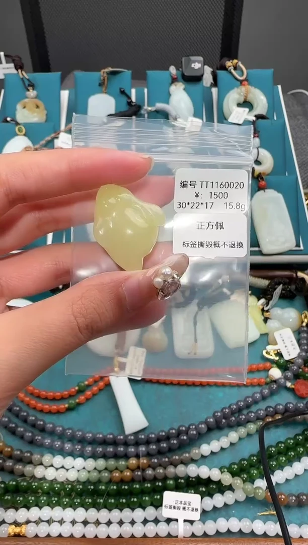 颈饰未镶嵌和田玉ZH吊坠TT