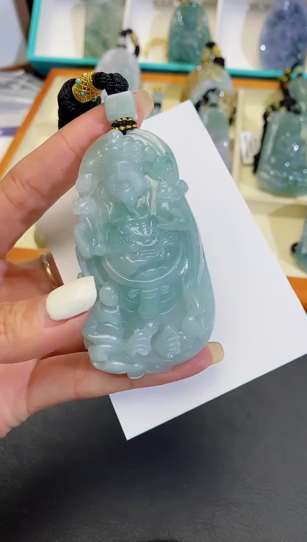颈饰未镶嵌翡翠缅甸天然翡翠