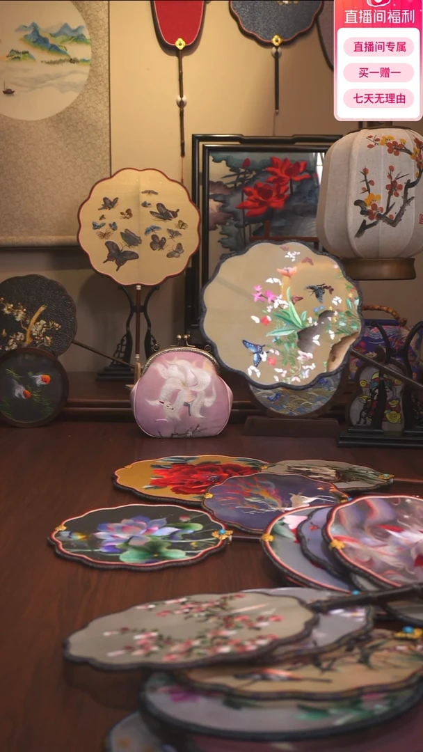 刺绣观*纯手工苏绣双面绣