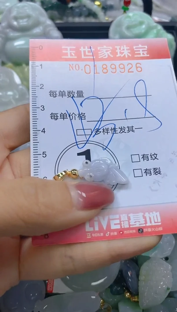 【闪购商品】翡翠颈饰未镶嵌闪购0189926多样性发其一