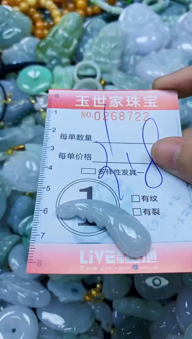 翡翠未镶嵌颈饰闪购0268722