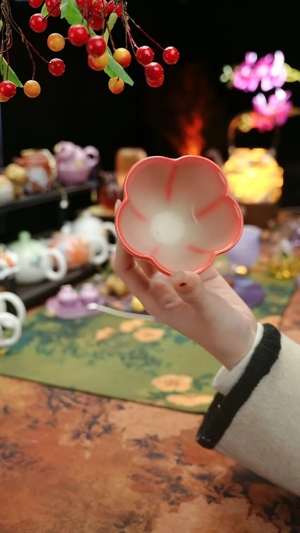 【闪购商品】五福梅花猪油栋主人杯