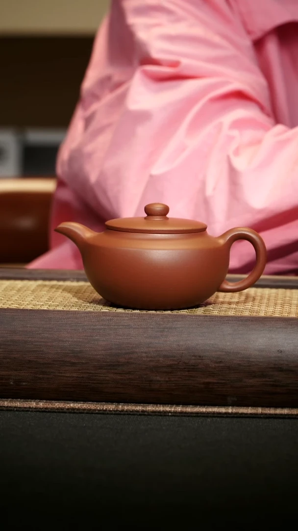 紫砂新品大亨汉扁160毫升