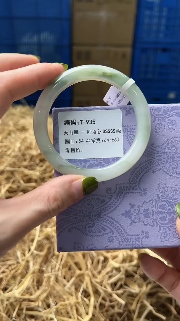 未镶嵌手镯石英质玉T935