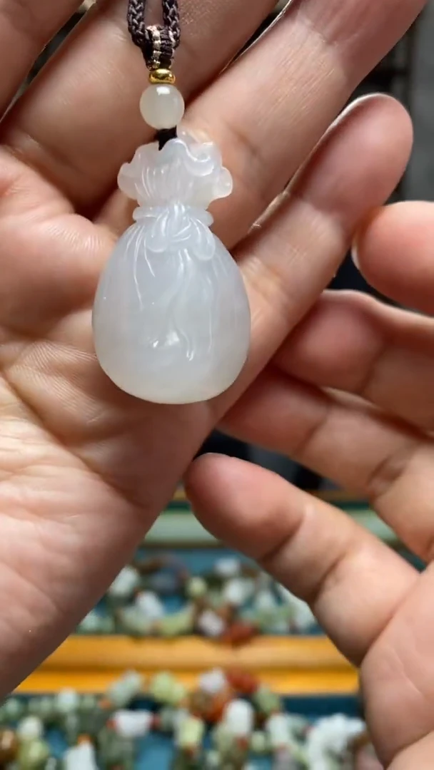 和田玉未镶嵌挂件13