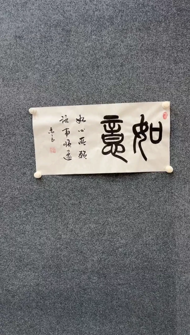 国画袁志良书法-宣纸书法-002
