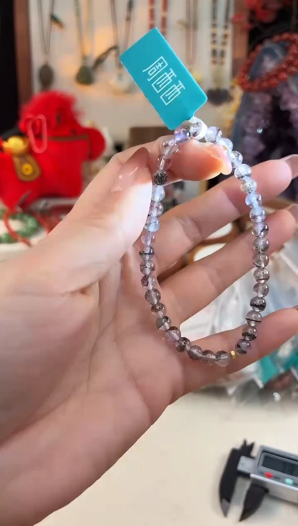 18K金镶嵌手链水晶@@C921B017612