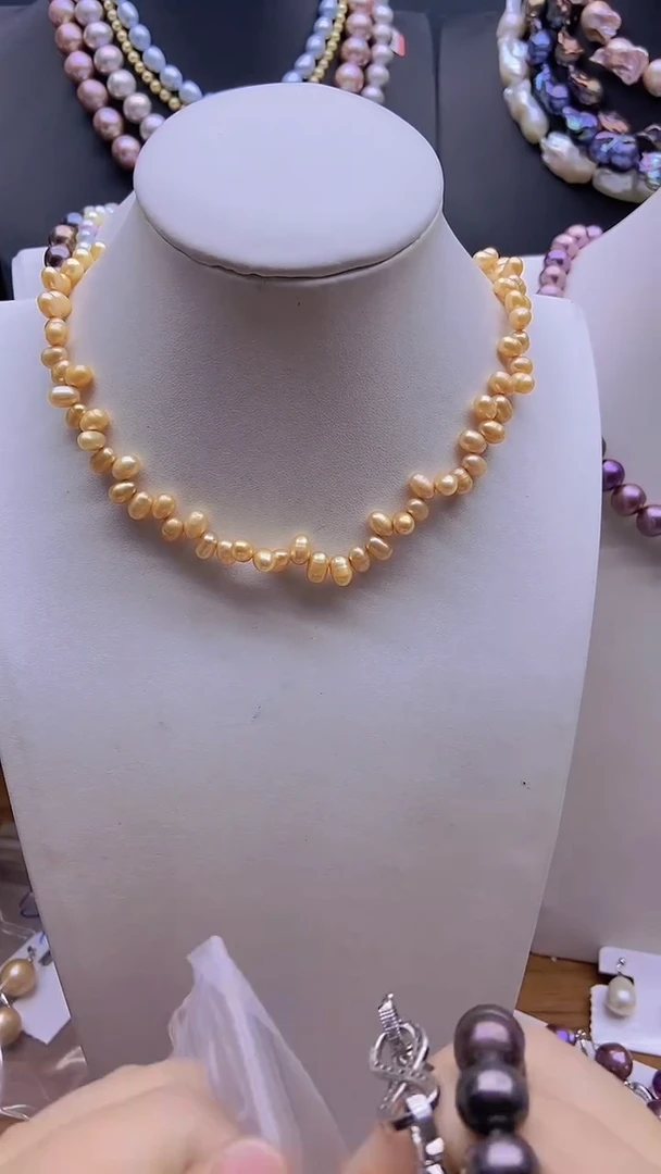 【闪购商品】淡水珍珠颈饰未镶嵌1