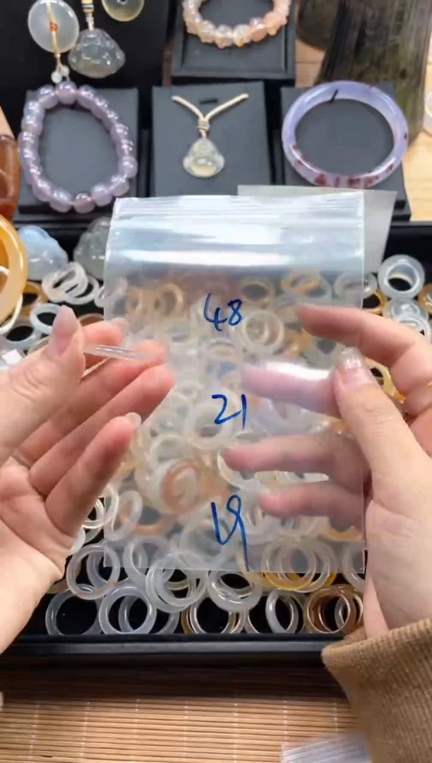 未镶嵌戒指玛瑙/玉髓48