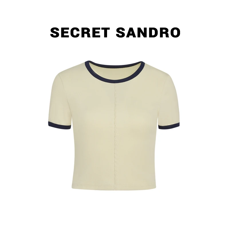 【奶酪】【Secret Sandro】 楚楚上衣 S55226076C
