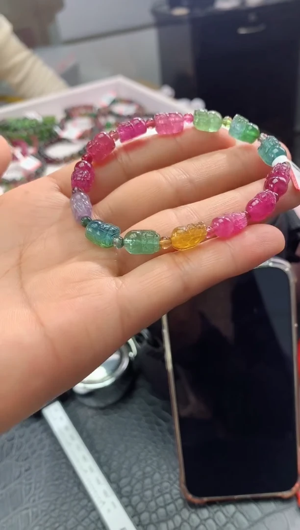 【闪购商品】碧玺手串未镶嵌 多样性发一条